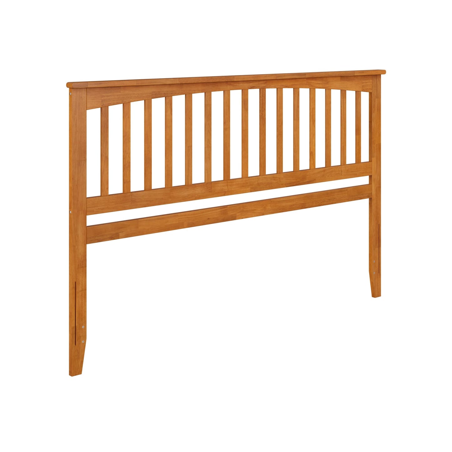 AFI, Mission King Solid Wood Headboard, Light Toffee