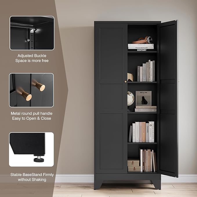Yizosh Metal Storage Cabinet
