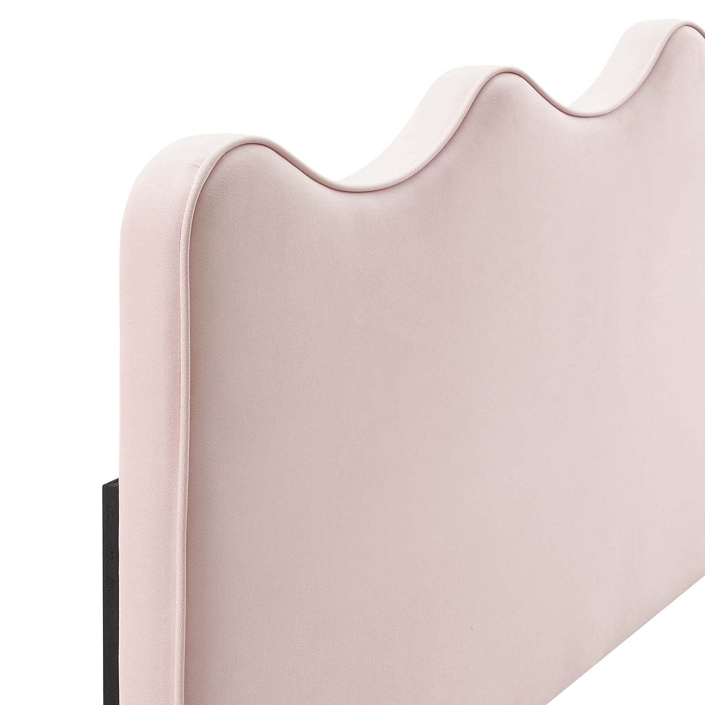 Modway Athena Performance Velvet Full/Queen Headboard in Pink