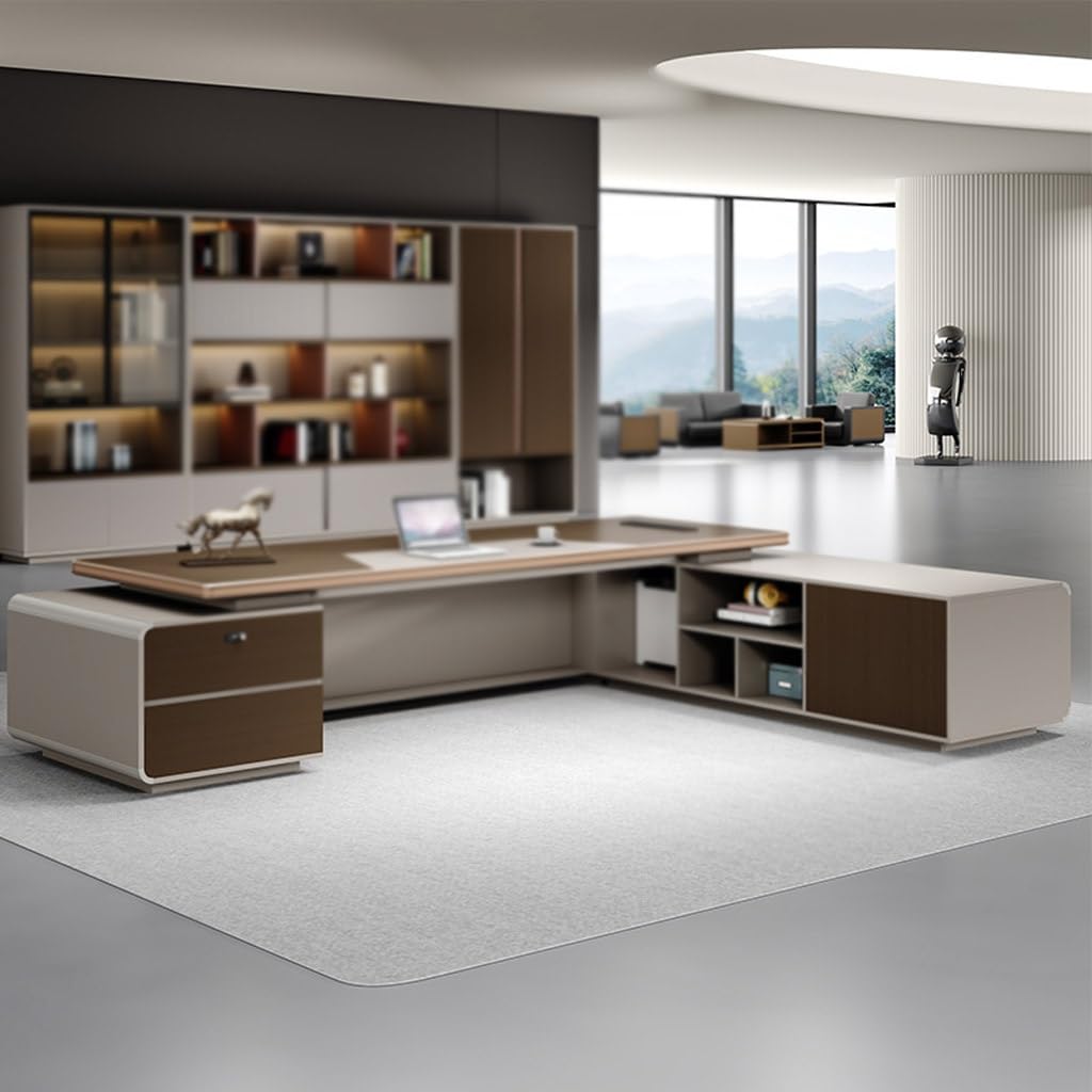 BGGJJ Computer Desk Executive Desk, Modern Leadership Office Furniture, Executive Desk, CEO/Manager Desk Desk with Drawers