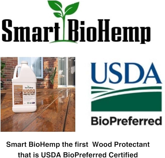 Plant-Powered 5-Gallon Wood Protectant, Protects Wood from Water & UV Rays