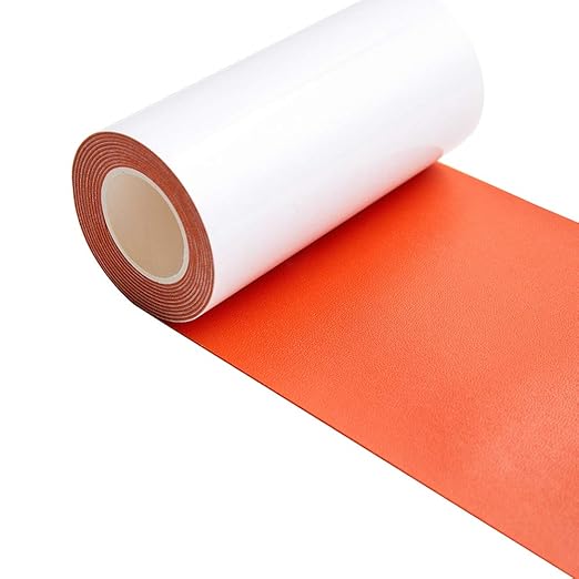Leather Repair Patch Kit Orange 4 x 60 inch Leather Repair Tape Self Adhesive