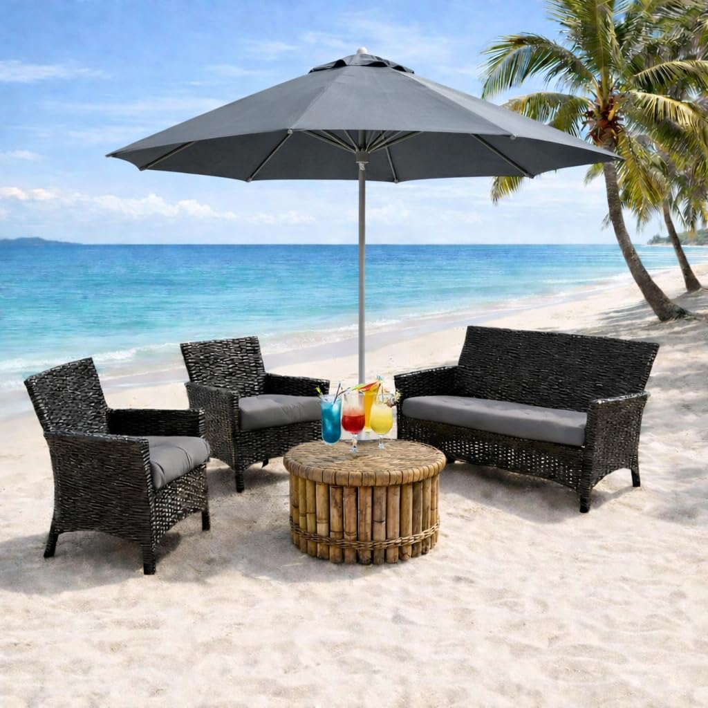 Dizaolive Wicker Chair Cushions for Outdoor Furniture Patio Loveseat Settee Bench Cushions 19x19