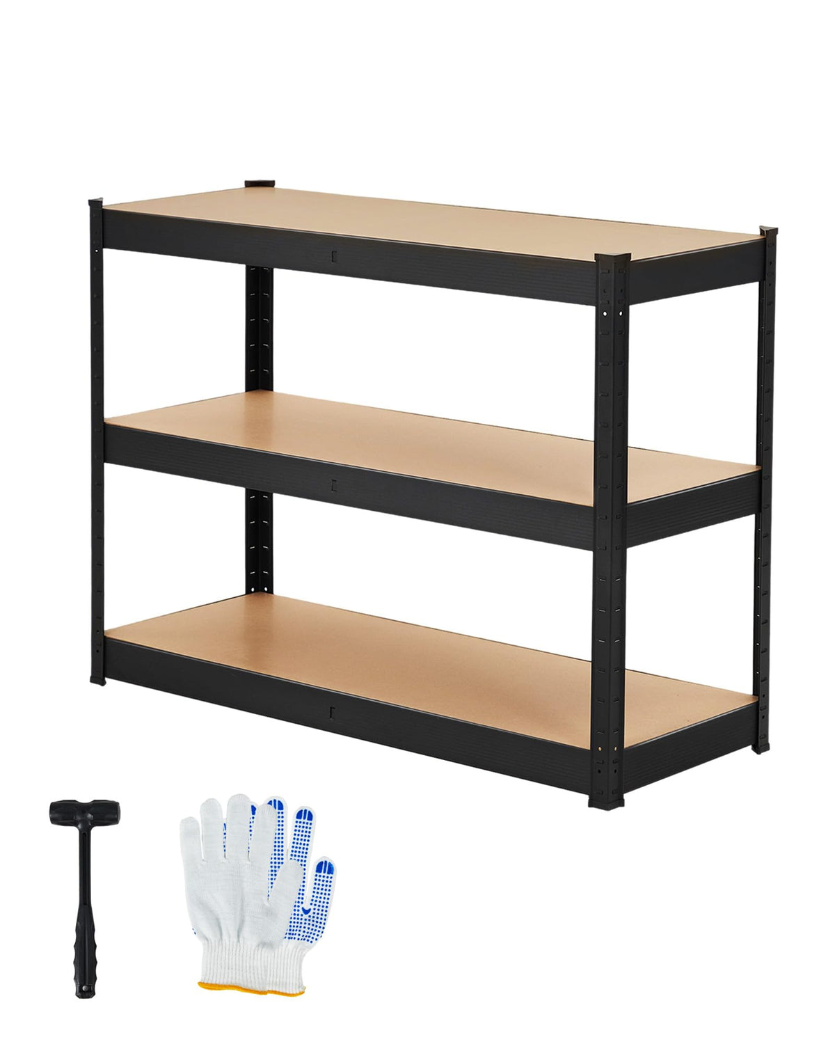 Garage Metal Storage Shelving Units,Heavy Duty Garage Shelving Adjustable Garage Shelves,5-Tier Shelving Units,Loads 2500 LBS,Storage Utility Racks for Warehouse,Pantry, Basement
