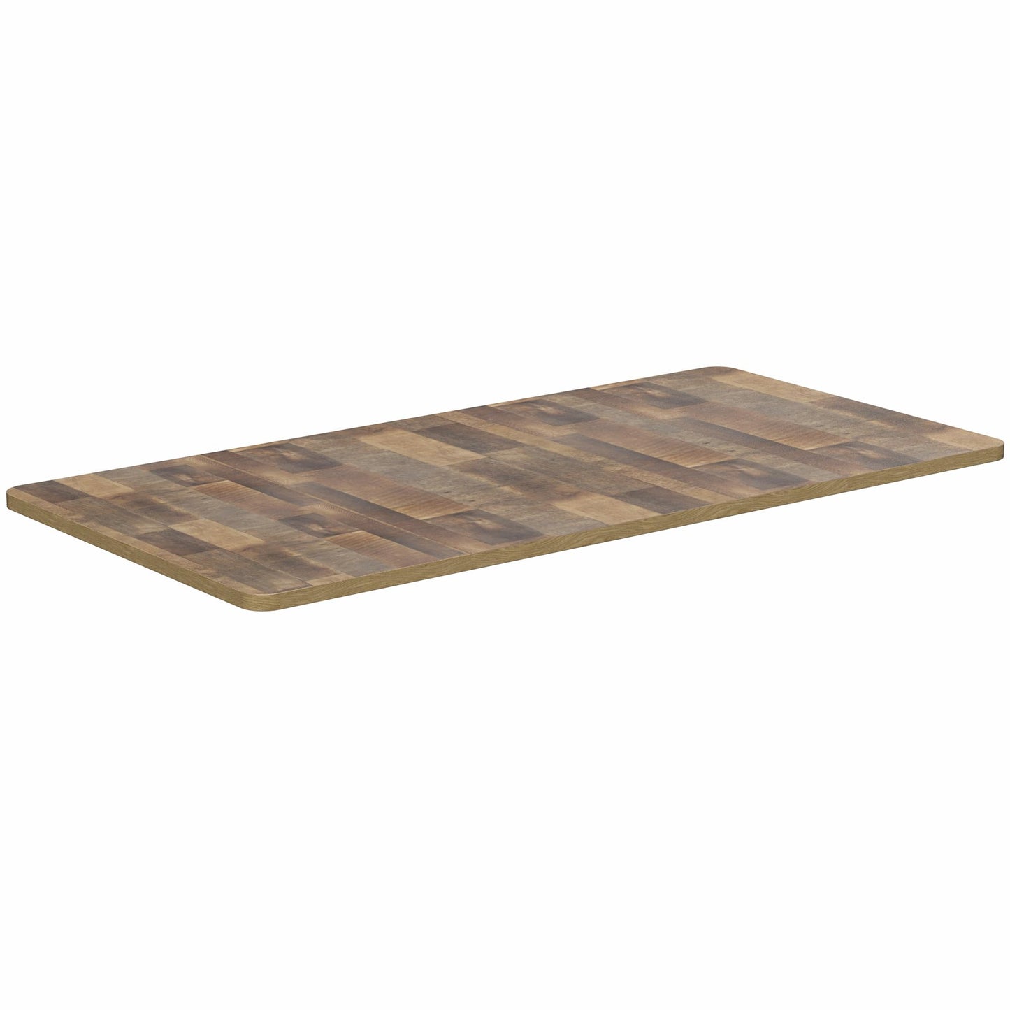 VIVO Universal 60 x 30 inch Table Top for Standard and Sit to Stand Height Adjustable Home and Office Desk Frames, Reclaimed Wood Desktop, DESK-TOP60-30P