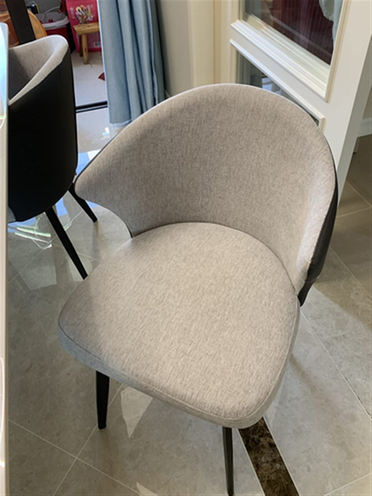 DQXWJZOTPO Dining Room Chair Individual Lounge Dining Chairs Office Design Floor Minimalist Bedroom Luxury Chair Toilet Makeup Parties Chaises Furniture