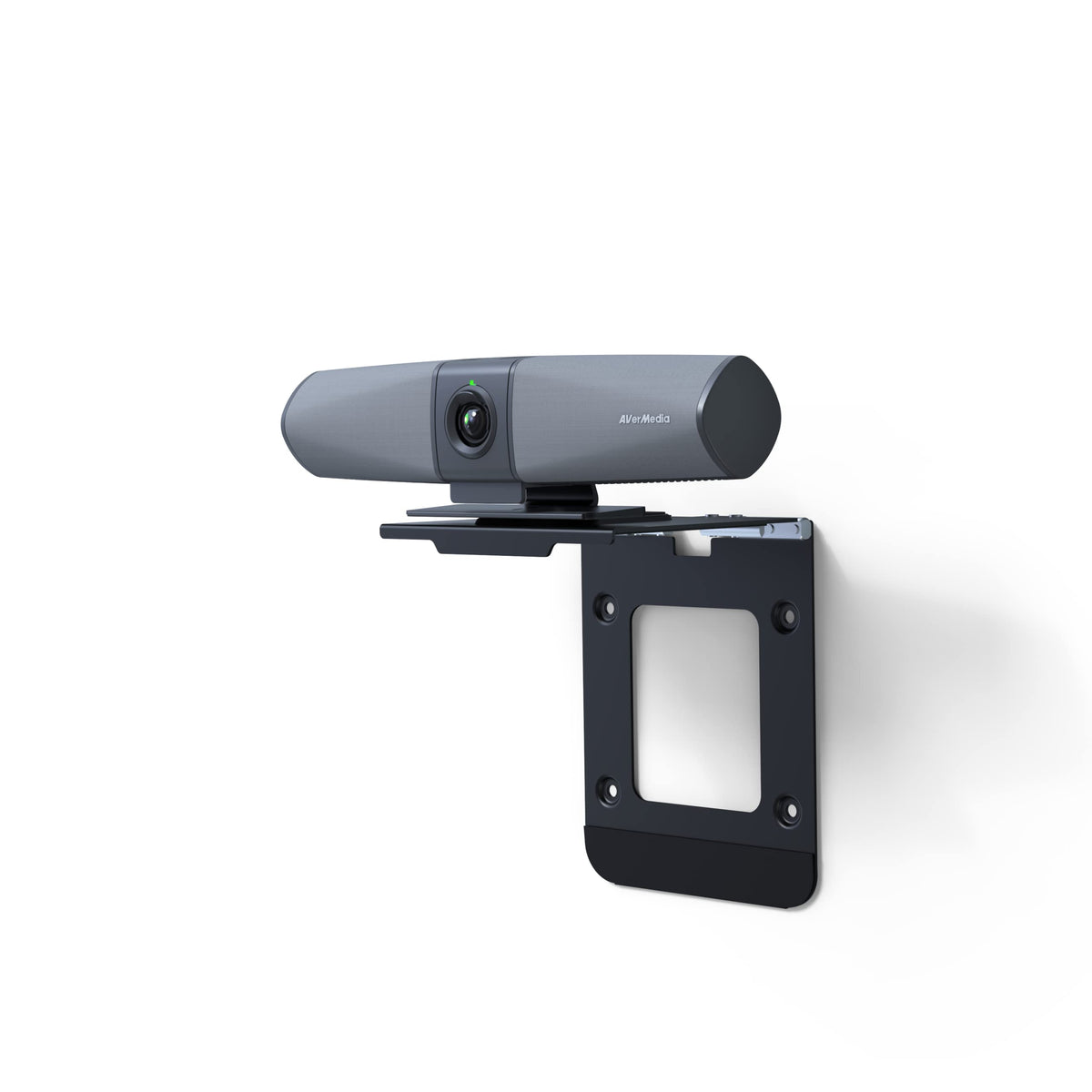 AVerMedia PA511D- 4K Video Conference Camera, Speakerphone, Echo Cancellation, Autoframing, Zoom Certified, Wired Network and One Cable Connection - Webcam for PC, Tripod & Monitor