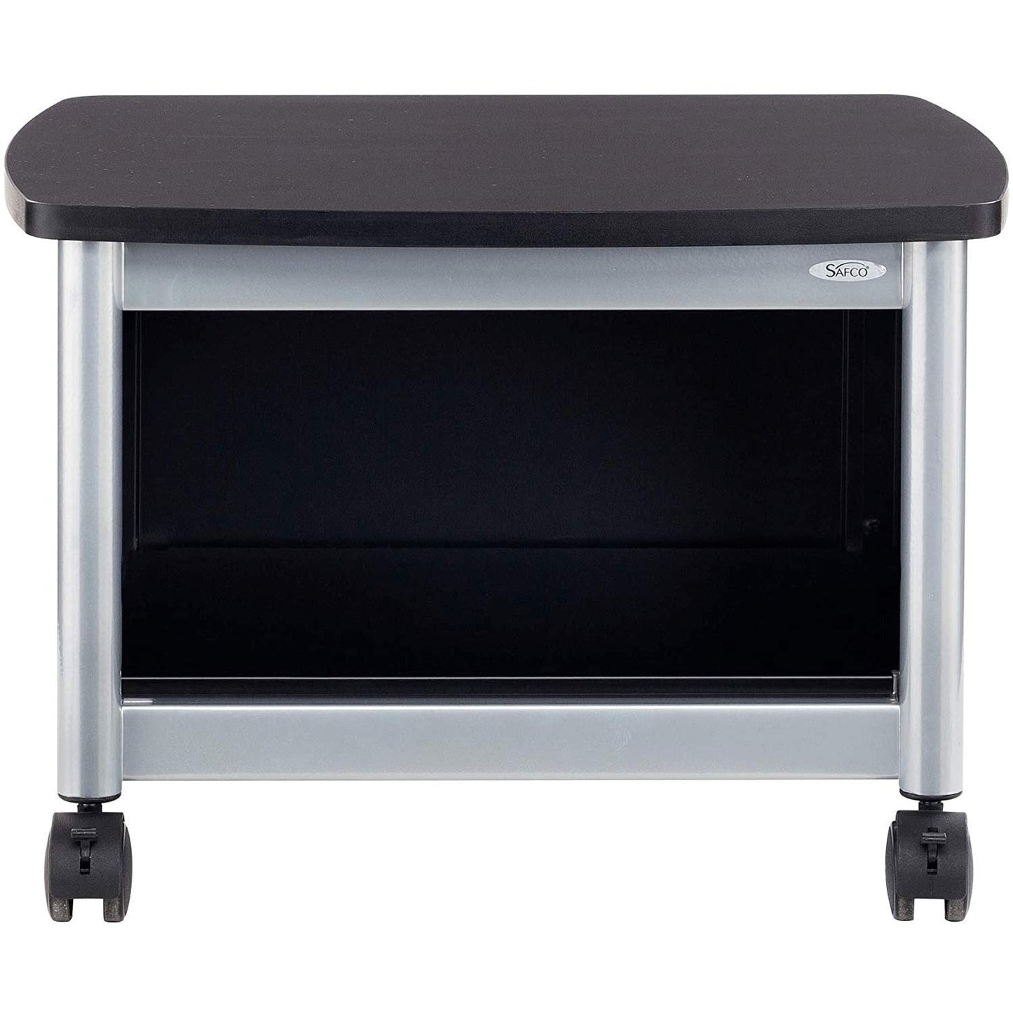 Safco Underdesk Multi Functional Stand - 1855BL, Powder Coated Steel, Swivel Wheels, Holds 100 lb - Home Orginization Solutions