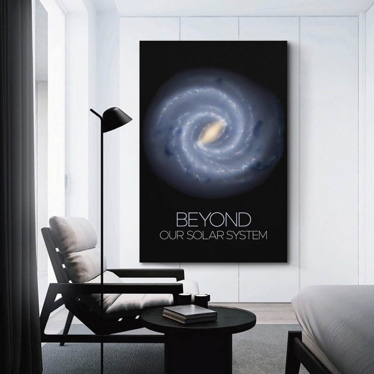 XIAOLOUTINYU Milky Way Galaxy Wall Art 12x18 Space Astronomy Poster Decor
