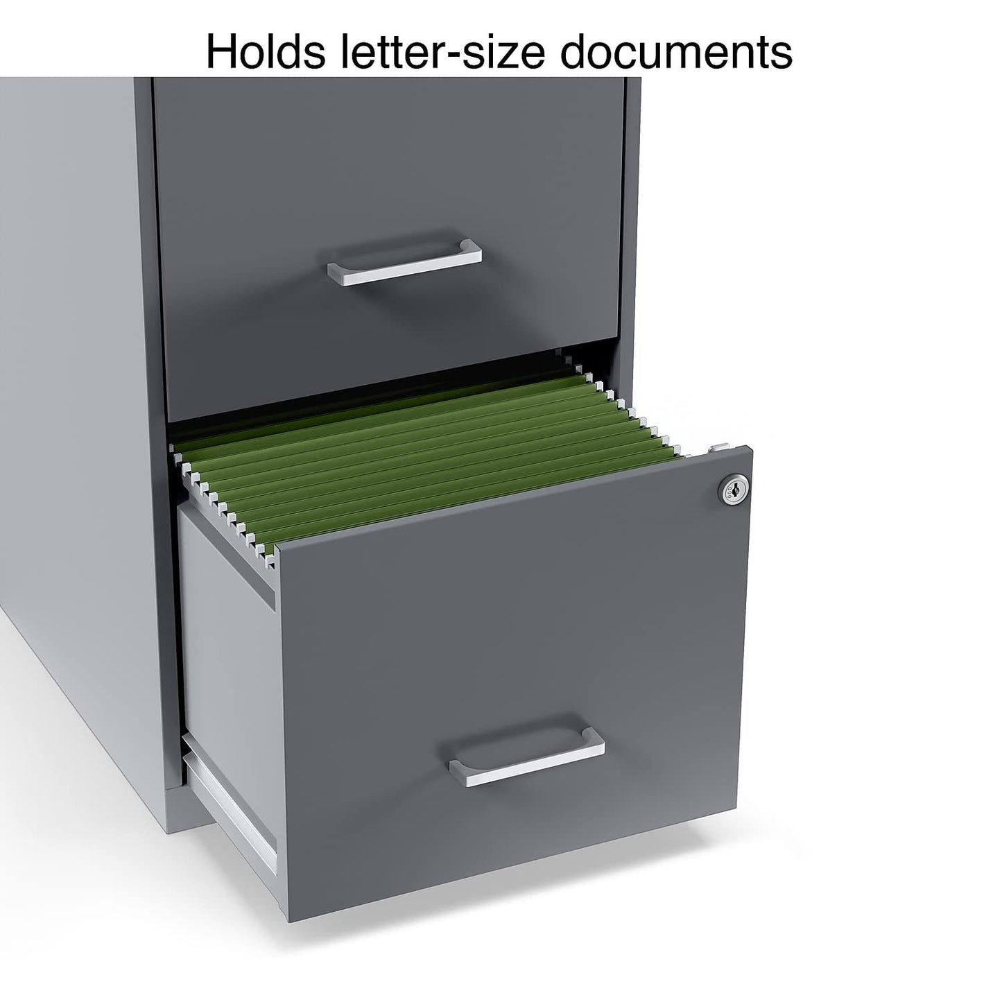 Staples Vertical File Cabinet for Letter/Legal Files, 2-Drawer