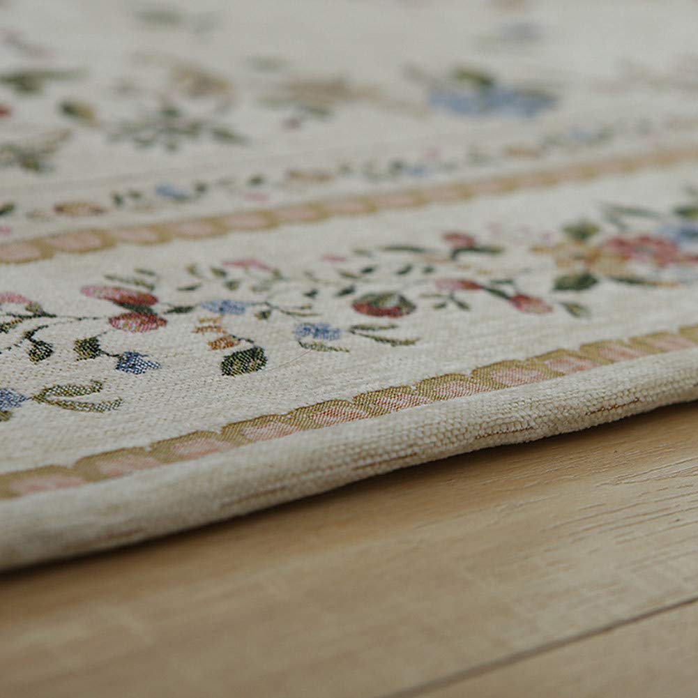 UKELER Royal Collection New Traditional Oriental Rug Home Decor Collection Floral Rugs Carpet for Bedroom, 55'' x 79'', Euro Romance