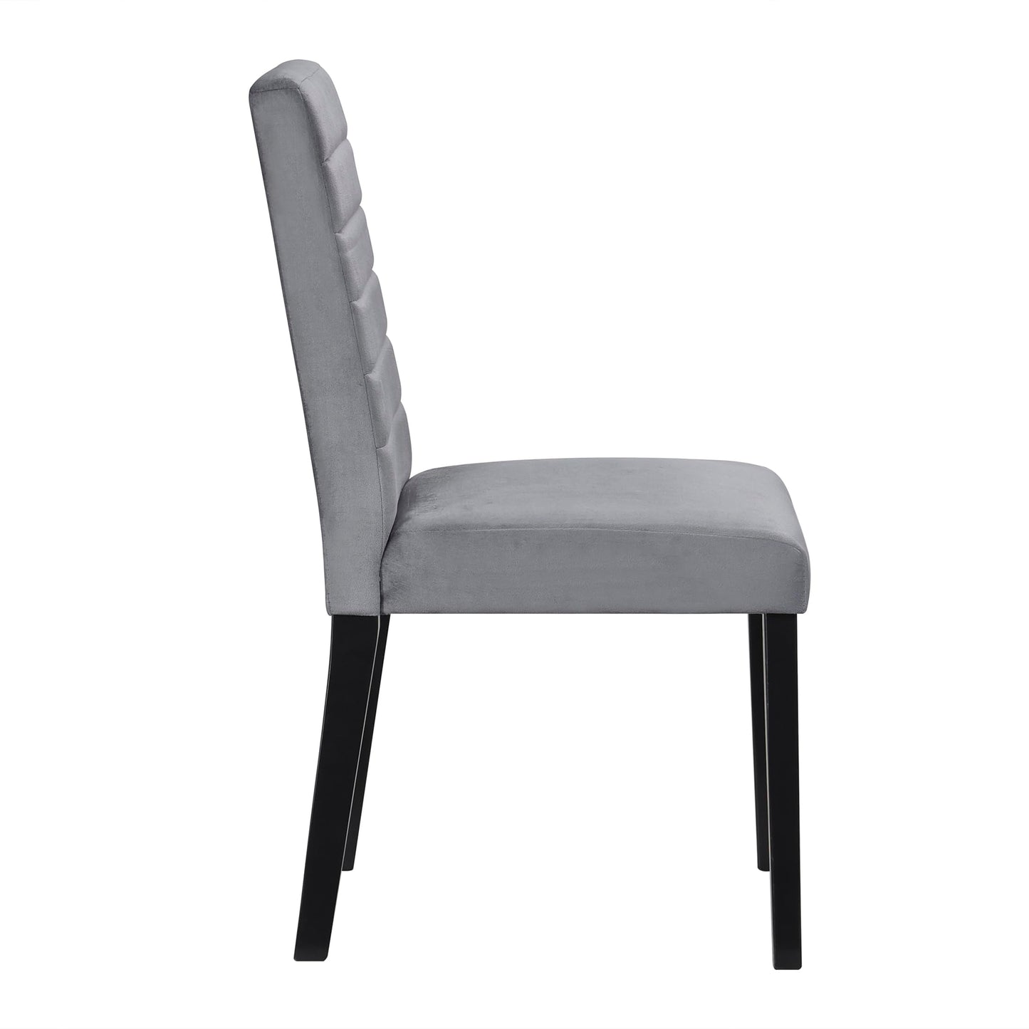 Lexicon Clover Dining Chair (Set of 2), Gray