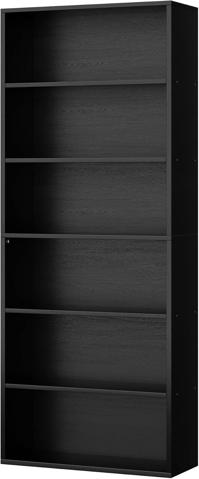 Shintenchi Bookshelf, 6-Tier Open Bookcase and Bookshelves, 6 Shelf Display