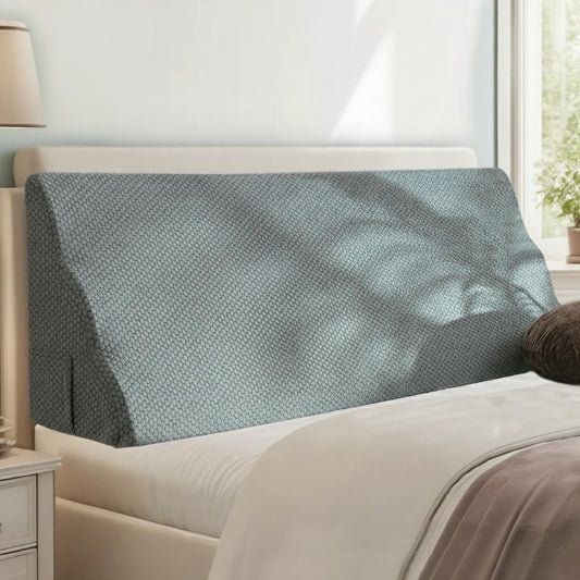 CHERRYARN King Size Headboard Wedge Pillow – Ergonomic Incline Foam Cushion for Back, Neck & Shoulder Support, High-Resilience Daybed Pillow with Washable Anti-Pilling Cover, Gray 76"x11.8"x19.68"