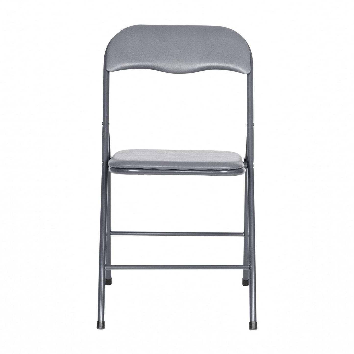 Flash Furniture Madison 5-Piece Folding Card Table and Chairs Set, Portable Event Table and Chairs Set for Indoor and Outdoor Gatherings, Gray