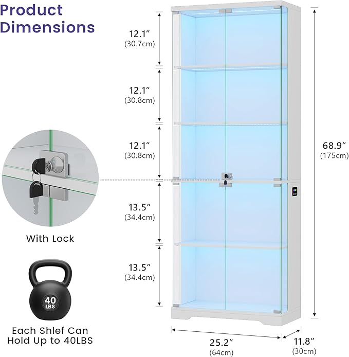 Dystler Glass Display Cabinet