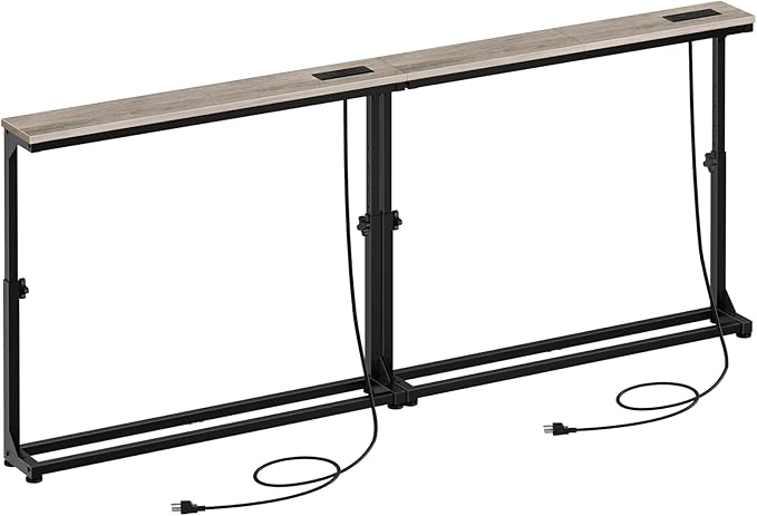 HOOBRO Narrow Console Table Set of 2
