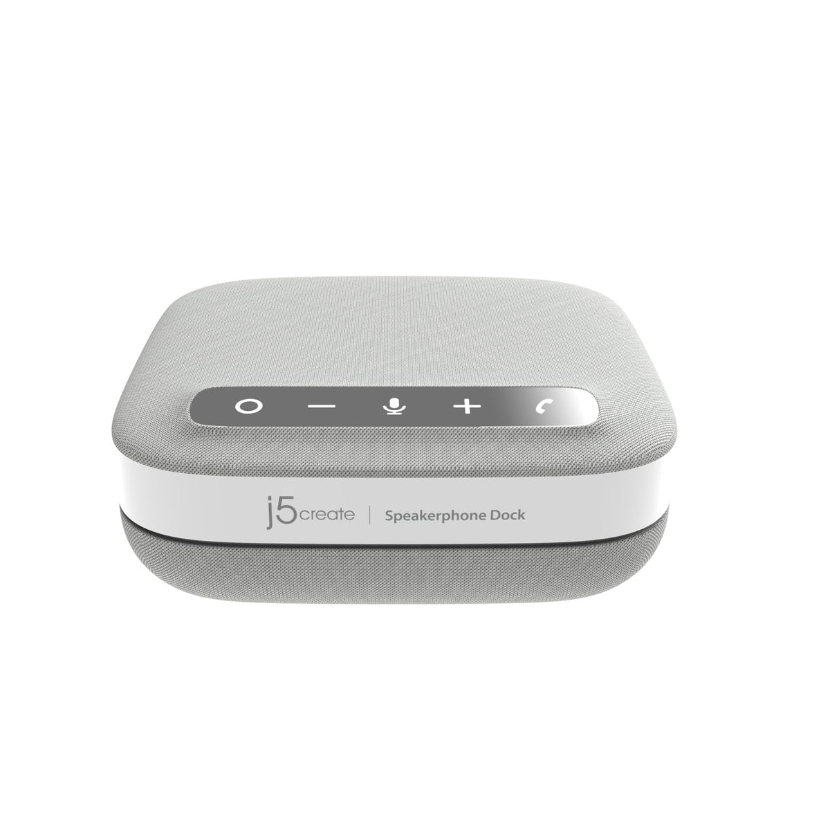 j5create USB-C 4K Speakerphone Dock, All-in-one Audio Dock for Video Conference, 4K HDMI, USB-A x 2, USB-C, Gigabit ethernet, Pass-Through Charging - Works with Teams, Zoom, and Google Meet (JCDS335)