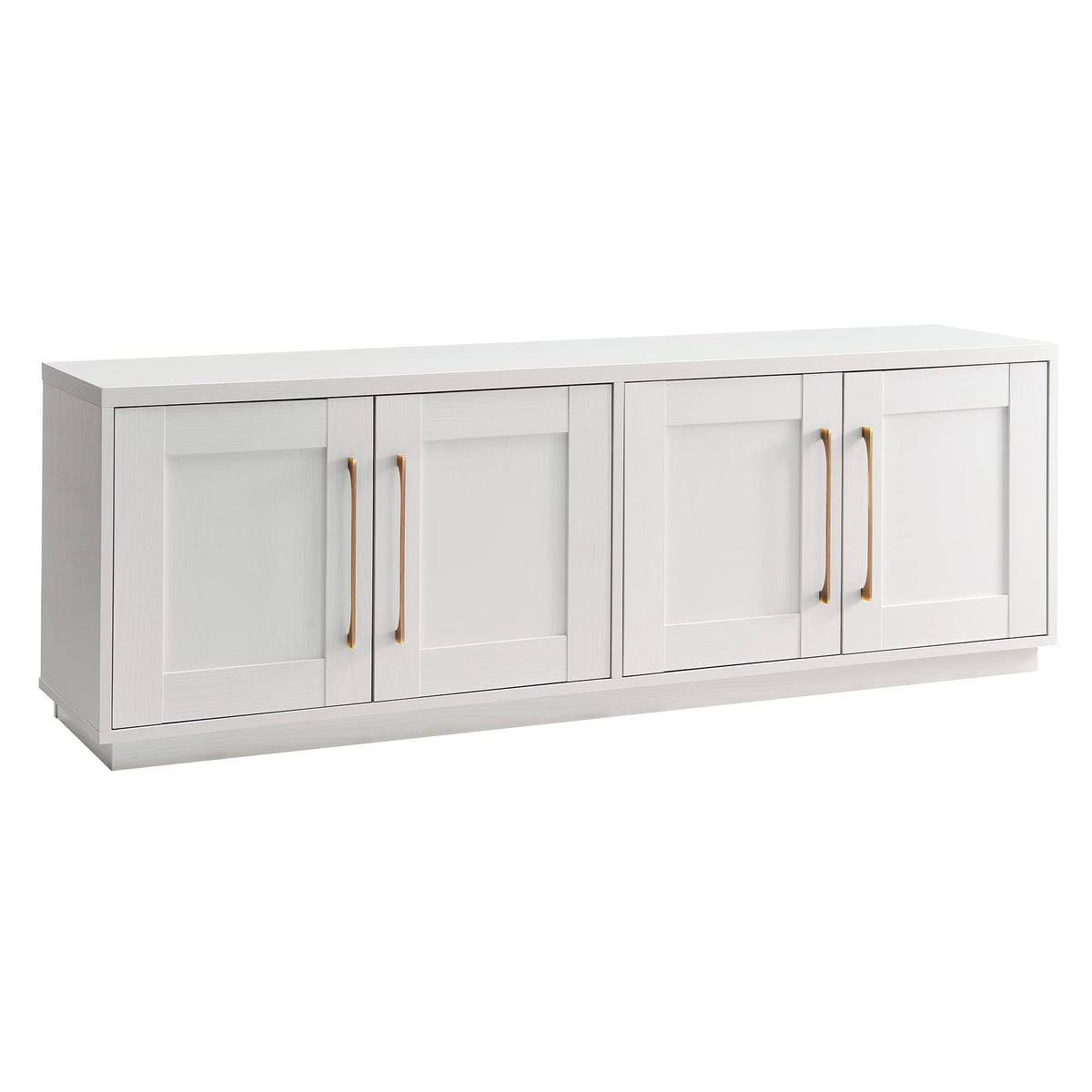 Henn&Hart Tillman Rectangular TV Stand for TV's up to 80" in, 68" Wide, White