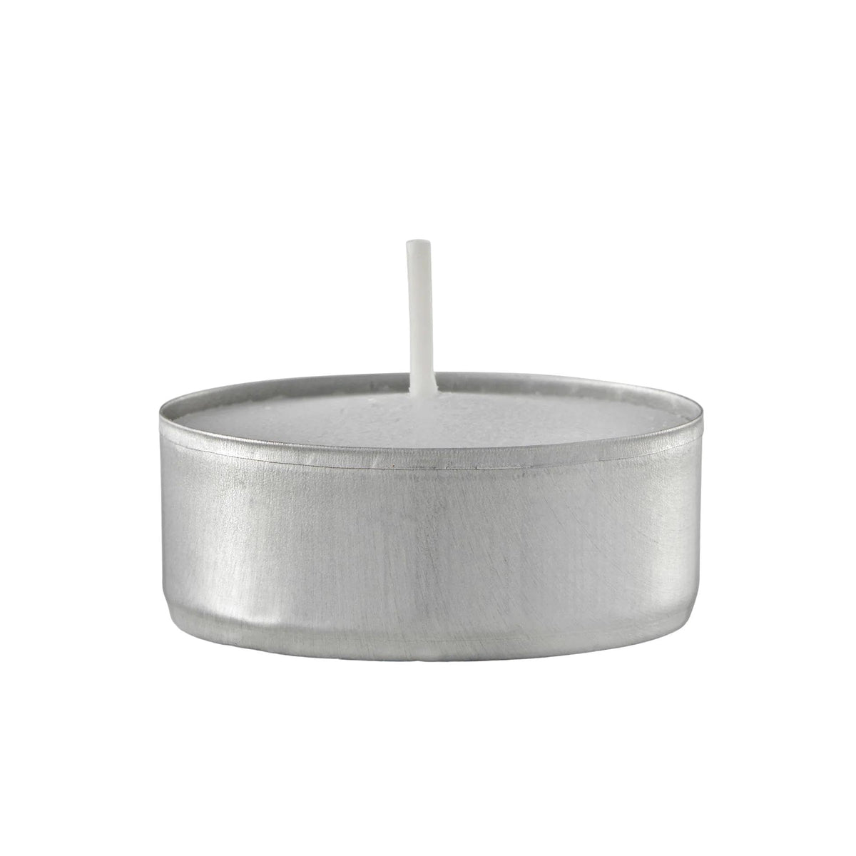 D’Light Online 5 Hours Long Burn Time Unscented White Tealight Candles in Aluminum Cup for Home Decor, Wedding, Holiday, Restaurants, Shabbat, Spa or as a Emergency Candle - Set of 125