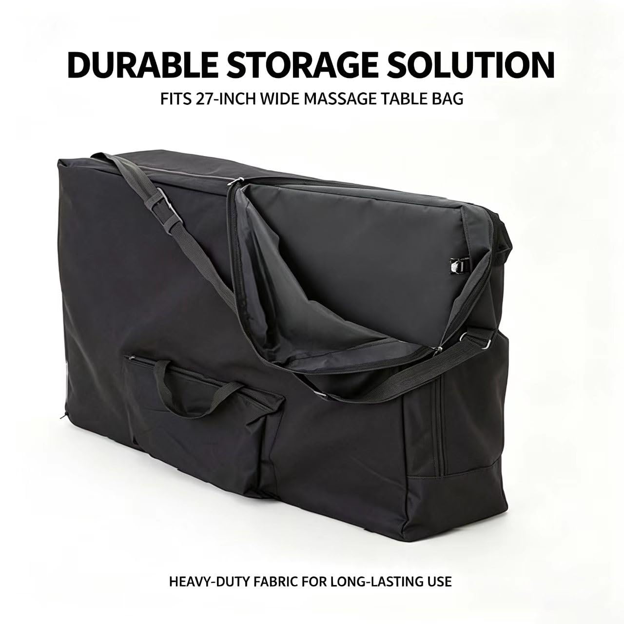 Newworldmassage 27inch Portable Massage Tables Durable Nylon Carry Bag- Lightweight Storage Case with Adjustable Shoulder Strap, Compact Travel Bag for Therapists & Professionals