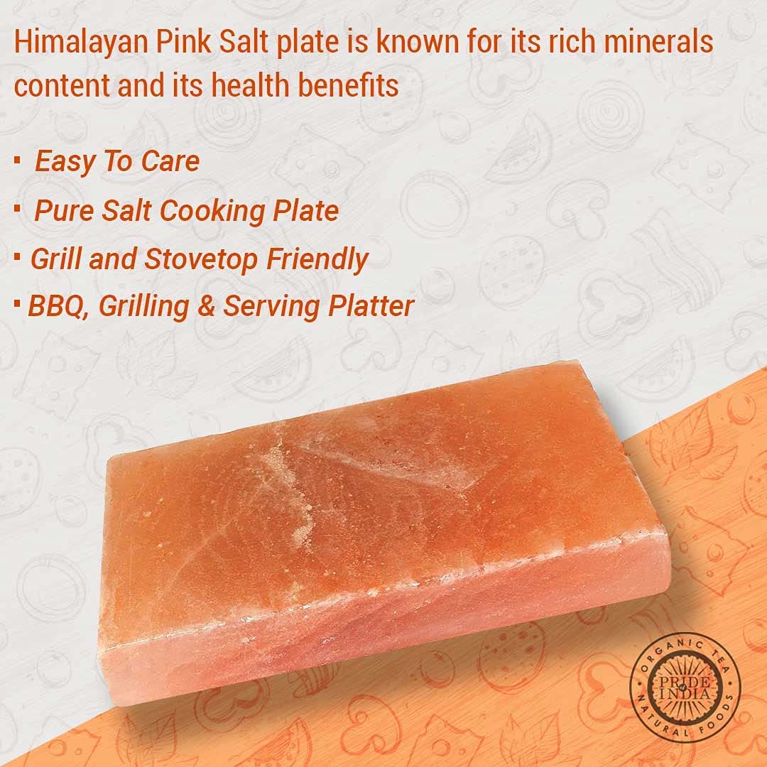 Pink Salt Crystal Accessories (Pink Salt Crystal Cooking Tray - 4 by 4 inch)
