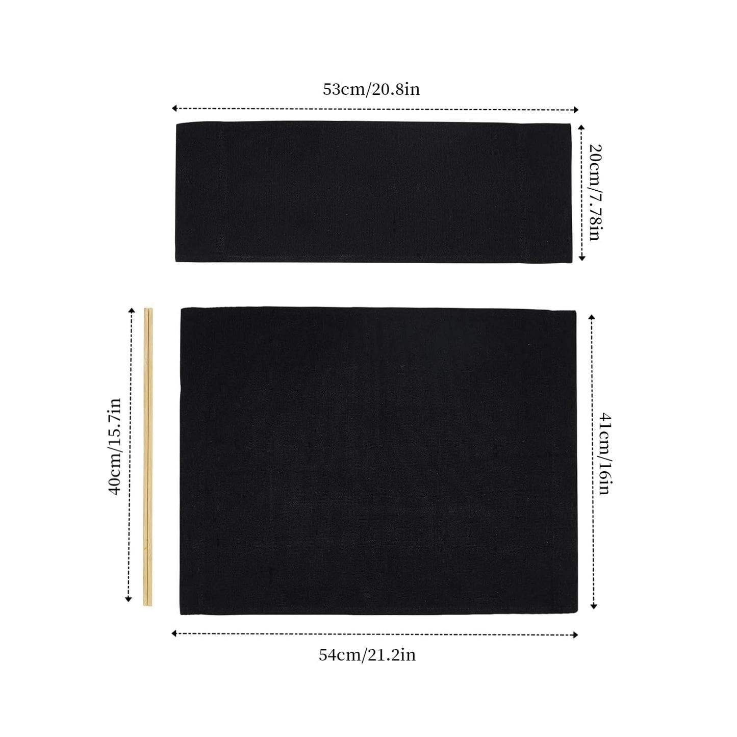 Director Chair Replacement Canvas Fabric Seat Cover Foldable Director’s Chair Cover Kit Black | 21.2" L x 16.1" W x 0.39" H (B: Black 21.25''L*16.14''W)