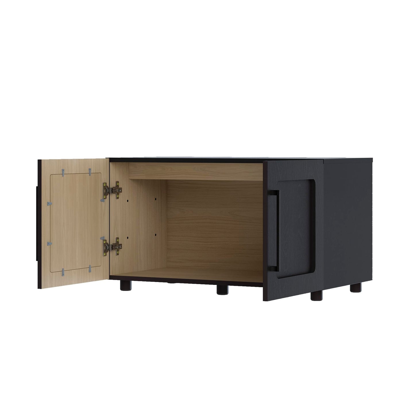 From the Tree Furniture 32 Inch Modular Sideboard Storage Cabinet with Soft-Close Doors | Buffet Accent Cabinet for Living Room, Entryway, Dining Room & Office | Scratch-Resistant Modern Design