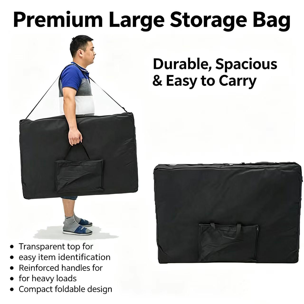 Newworldmassage 27inch Portable Massage Tables Durable Nylon Carry Bag- Lightweight Storage Case with Adjustable Shoulder Strap, Compact Travel Bag for Therapists & Professionals