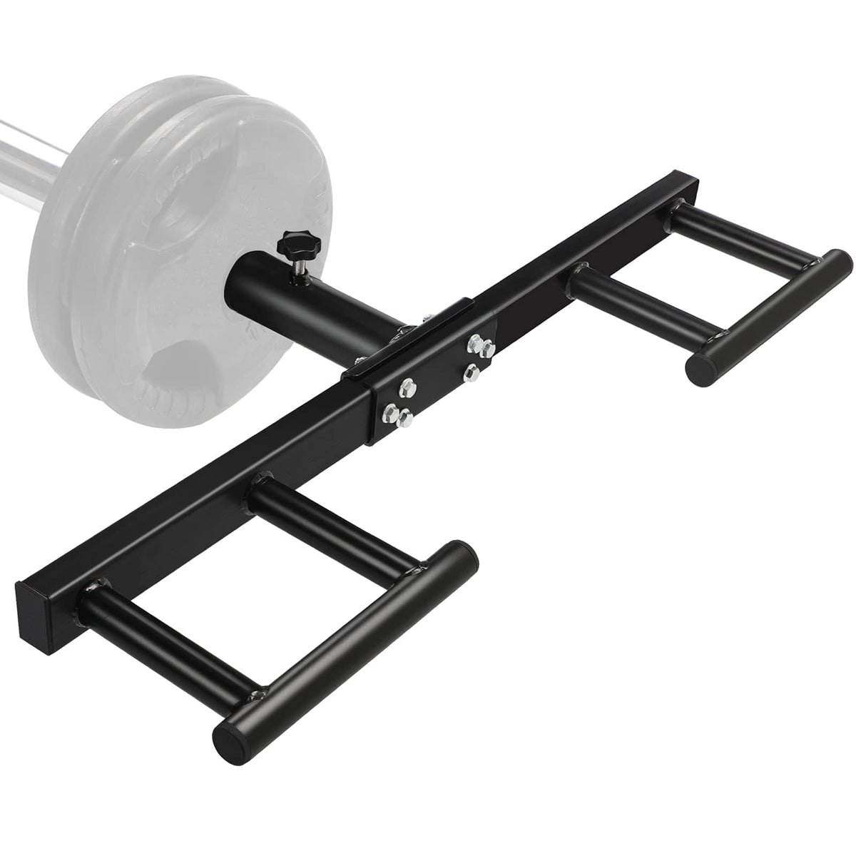 BRTGYM Viking Press Landmine Handle Attachment,for 2inch Olympic Barbell, Heavy Iron Made Home Gym Equipment for Deadlift Squat Row Press Workout