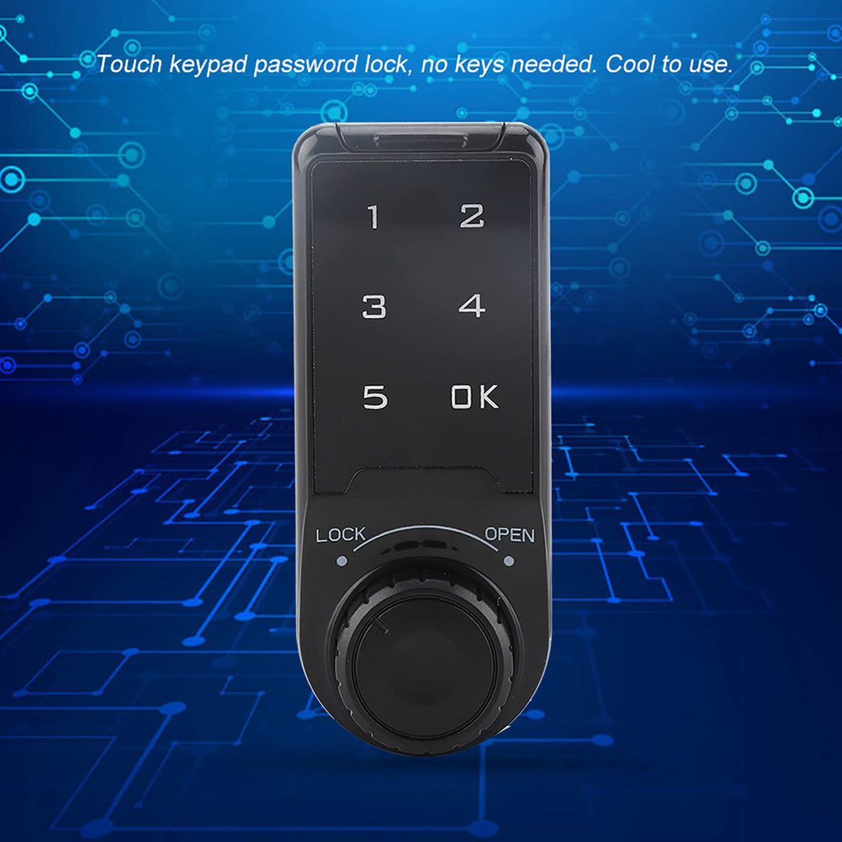 Digital Keypad Security Lock Electronic Deadbolt Password Key Access Lock for Access Control System