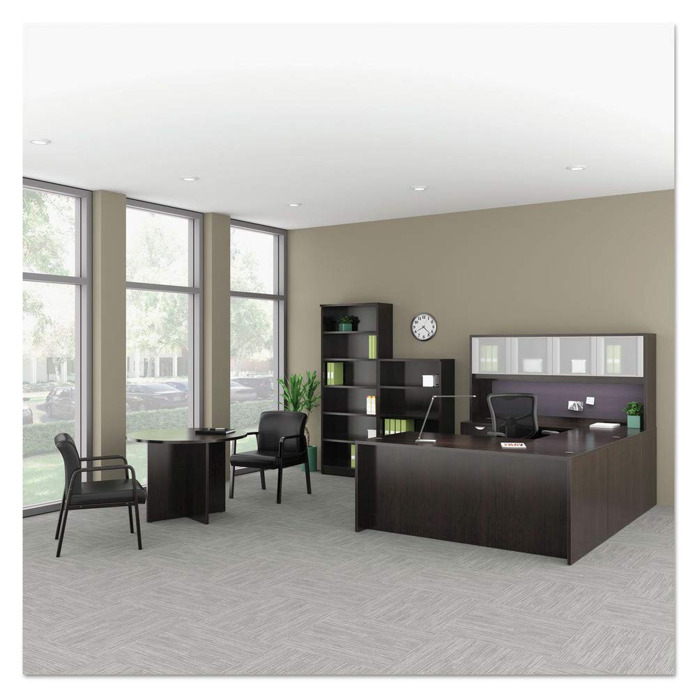 Alera alera Valencia Round Conference Table with Legs, 42" Diameter x 29.5h, Espresso