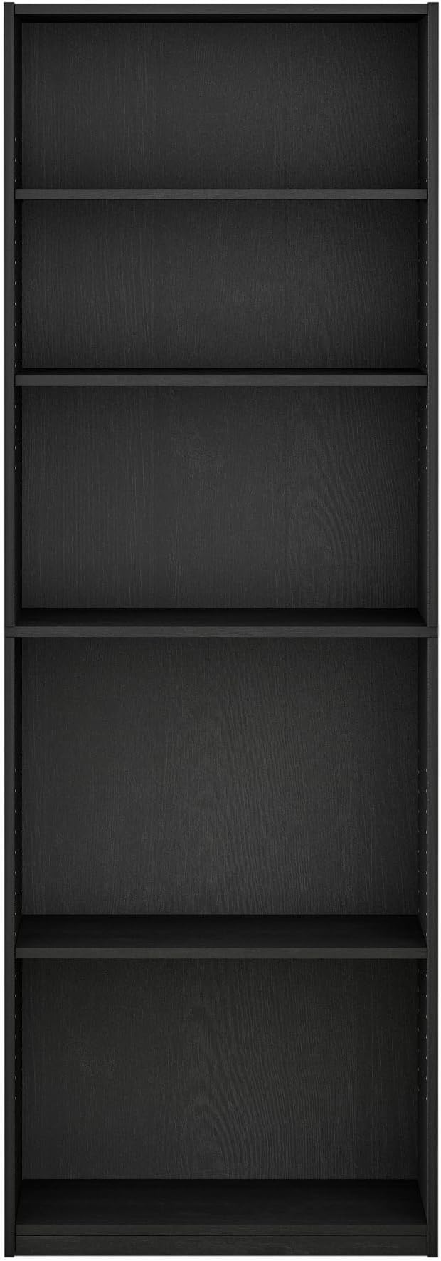 Furinno Jaya Book Shelf, 5-Tier Bookshelf, Bookcase