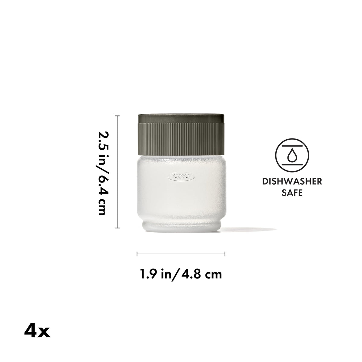 OXO Outdoor 4-Piece Spice Shaker Set