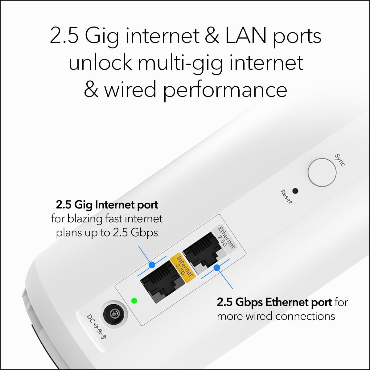 NETGEAR Orbi 360 Series Dual-Band WiFi 7 Mesh Network System for Home (RBE363) – Wireless Router + 2 Extenders, Security Features, 5 Gbps, Covers 6,000 sq.ft., 70 Devices, 2.5GB Internet Port, BE5000