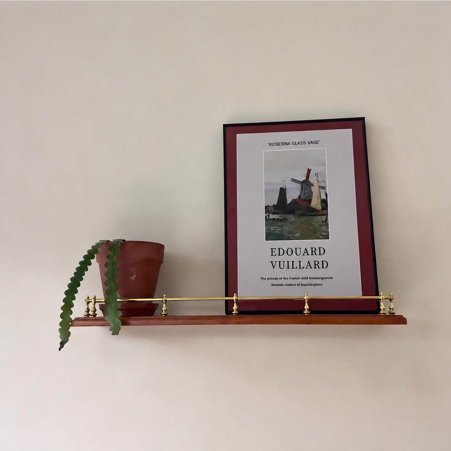 Wouputy 3 Pcs Gallery Rails for Shelves, 11.8 Inch Length Decorative Railing Rods, 1/5" Diameter Gold Tone Metal Spindles for Cabinets and Bookshelves