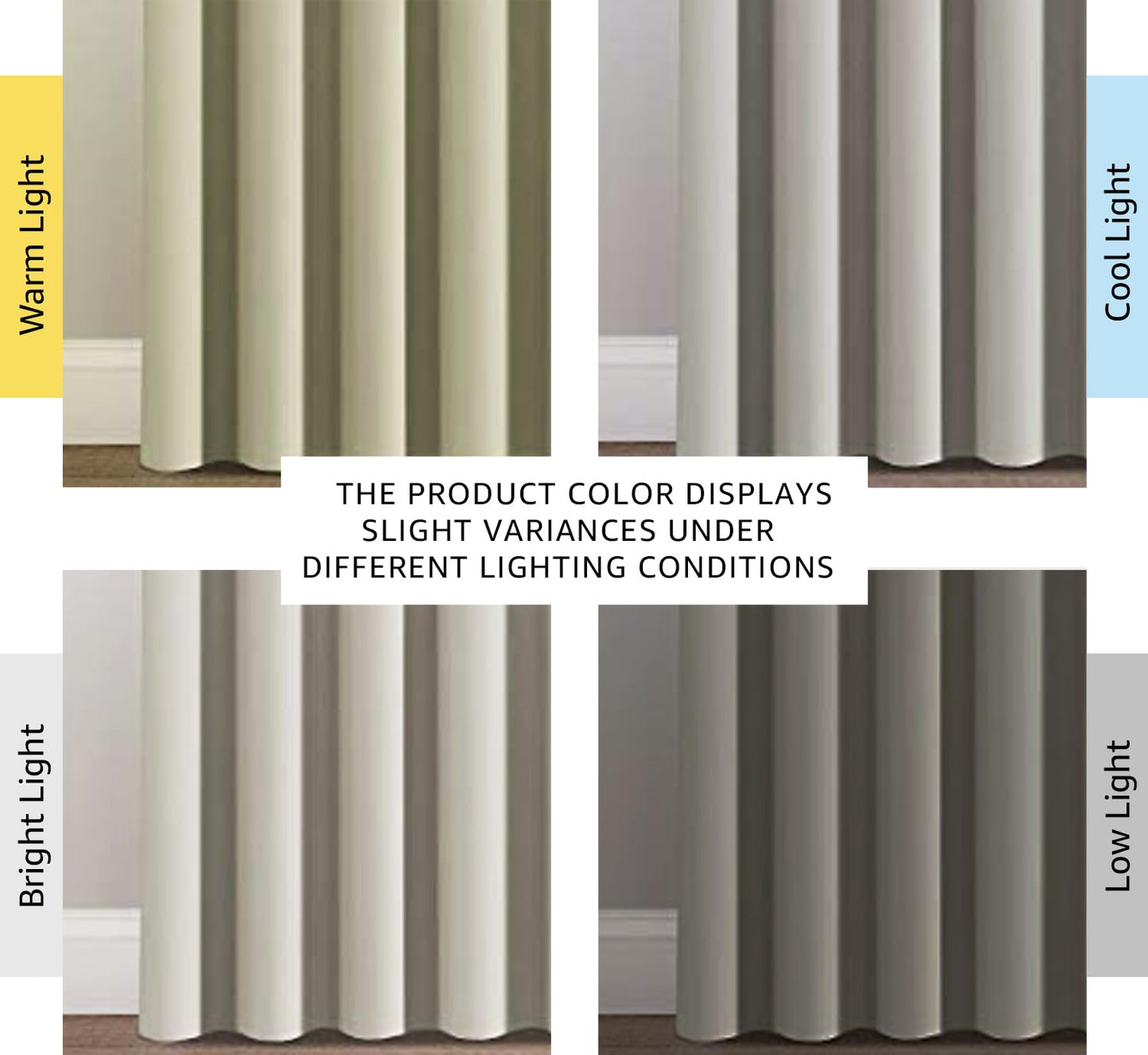 H.VERSAILTEX Blackout Patio Curtains 100 x 96 Inches for Sliding Door Extral Wide Blackout Curtain Panels Thermal Insulated Room Divider - Grommet Top, 8' Tall by 8.5' Wide - Ivory/Cream
