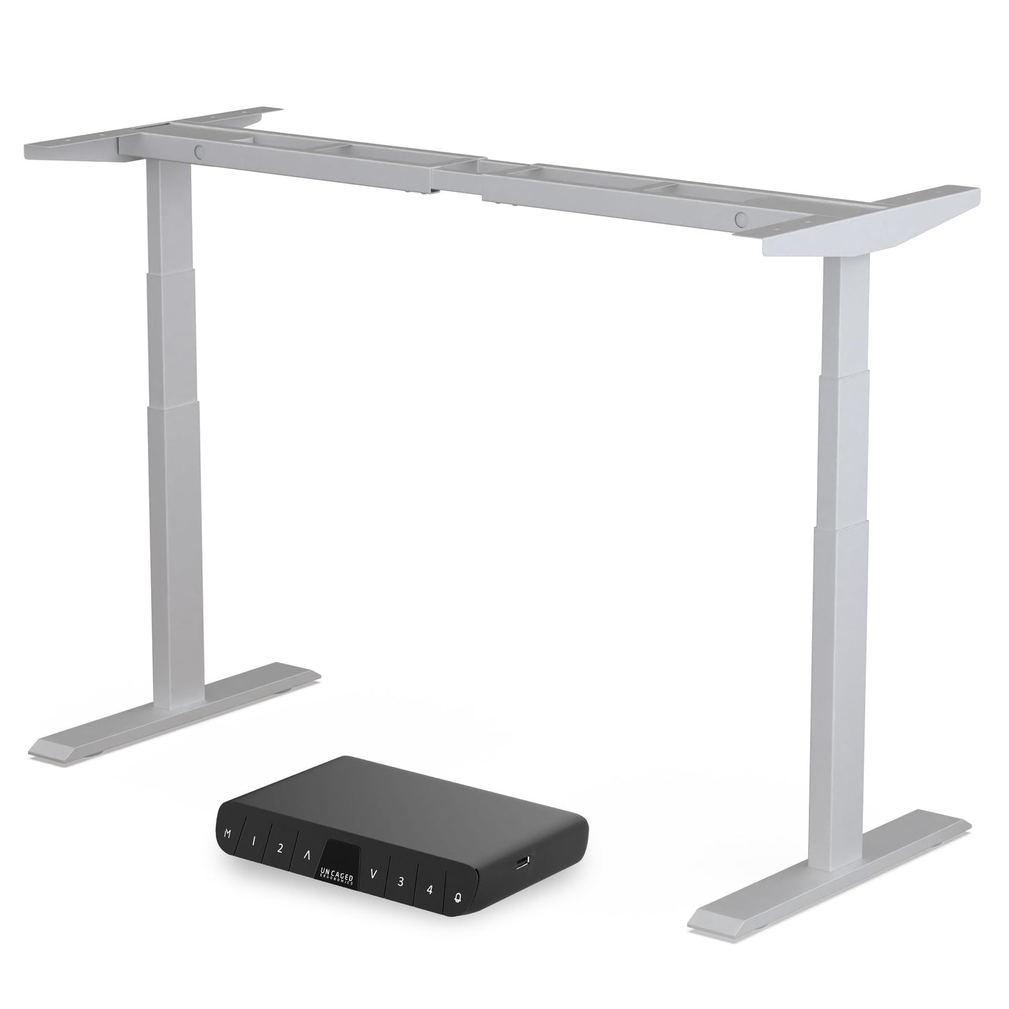 Rise Up Standing Desk Legs, Adjustable Standing Desk Frame Dual Motor w/Memory, Electric Frame Base Height Desktop Table, Sit Stand Electric Table Legs