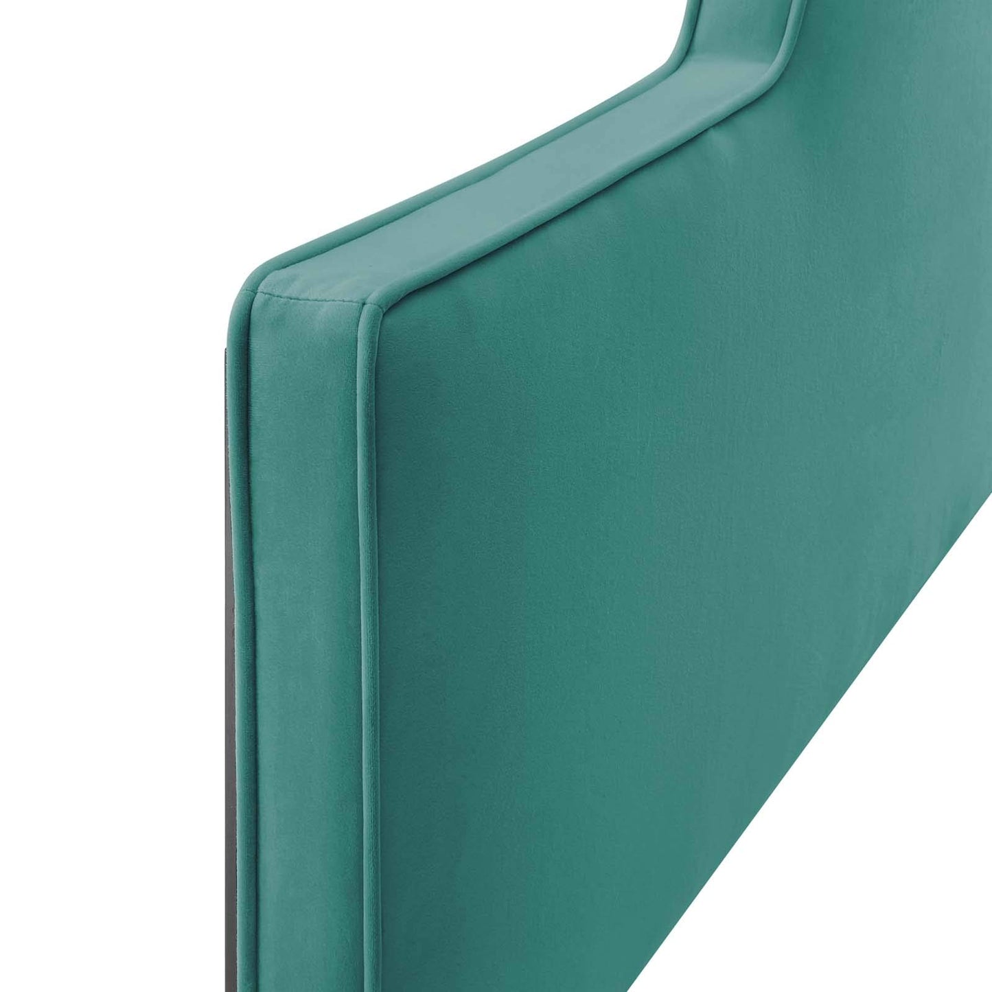 Modway MOD-6302-TEA Dawn Twin Performance Velvet Headboard, Teal