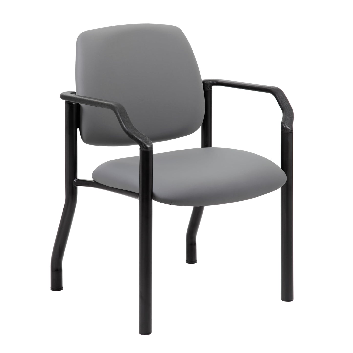 Boss Office Products Guest Chair 500 lb. Weight Capacity in Black