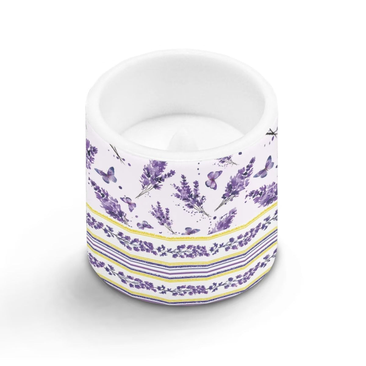 Cozeyat Lavender LED Candles Set of 4 Battery Powered Flameless with Remote Timer Dancing Flame Waterproof for Home Garden Patio Table
