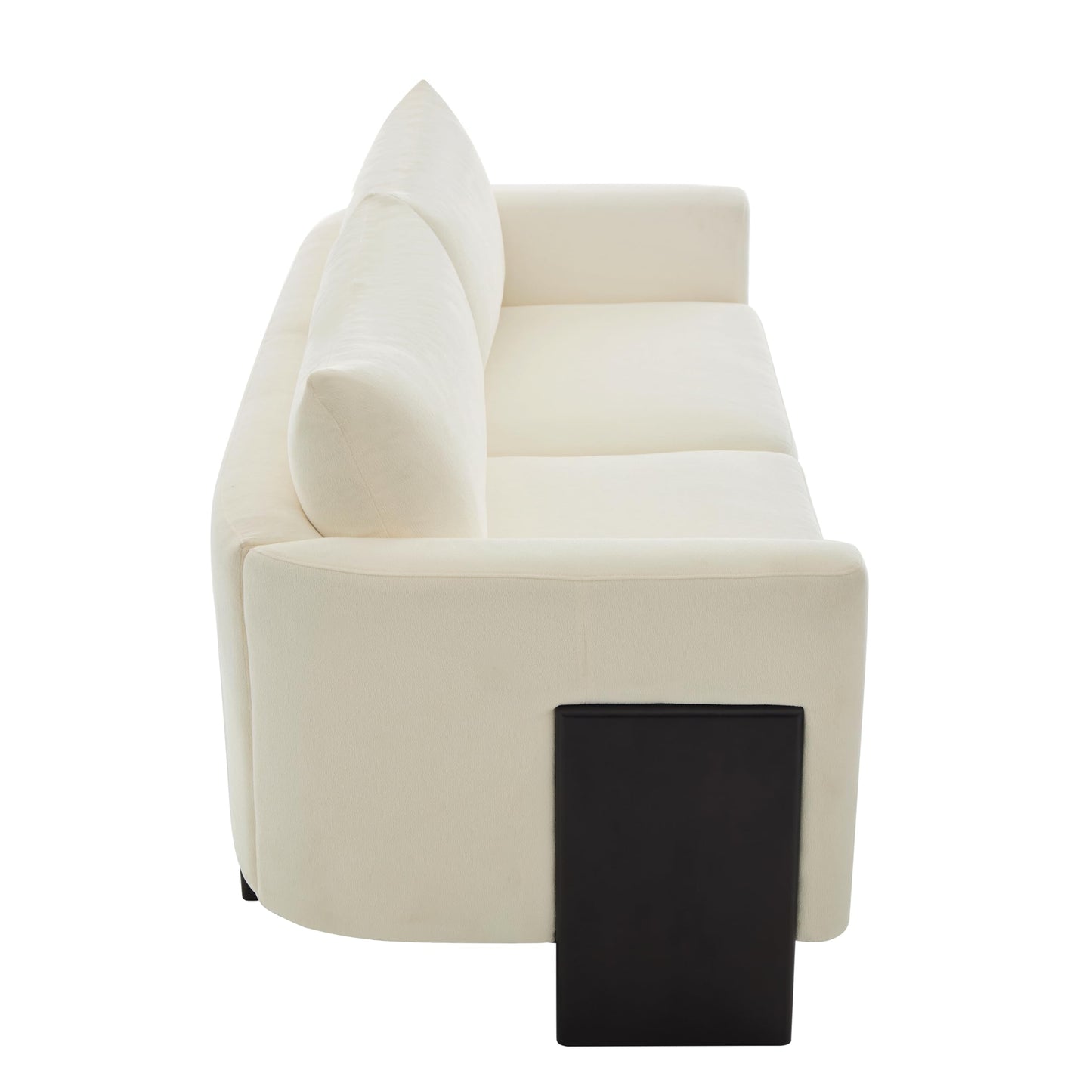 Christopher Knight Home Cozy Oversized 3-Seater Sofa Set with Two Single Chairs, Comfortable Modern Lounge Couch for Living Room or Office, Beige Chenille Fabric 5-Seater Sofa Set with Rubberwood Legs
