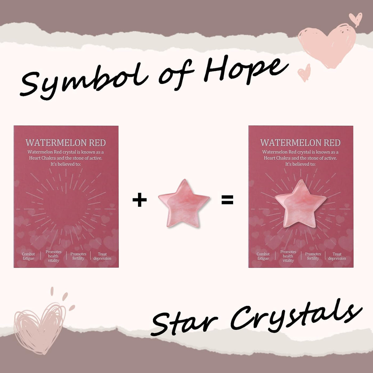 DUQGUHO Star Crystals and Healing Stones 1 inch Star Crystal Ornaments Set Energy Balancing Gemstones Meditation Polished Stone Christmas Ornaments Crystal Gifts for Women 12PCS