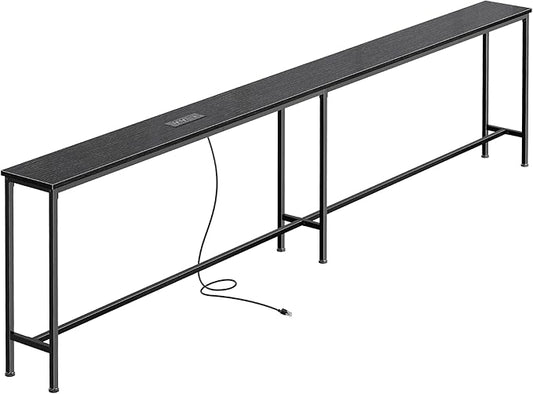 SUPERJARE 102.4 Inch Sofa Table