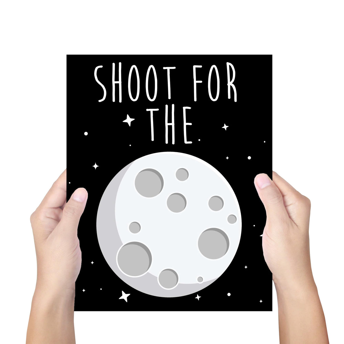 TnT Prints Space Wall Art for Kids, Solar System Posters for children, Posters for Boys or Girls Room - Unframed Set of 4 (8x10)