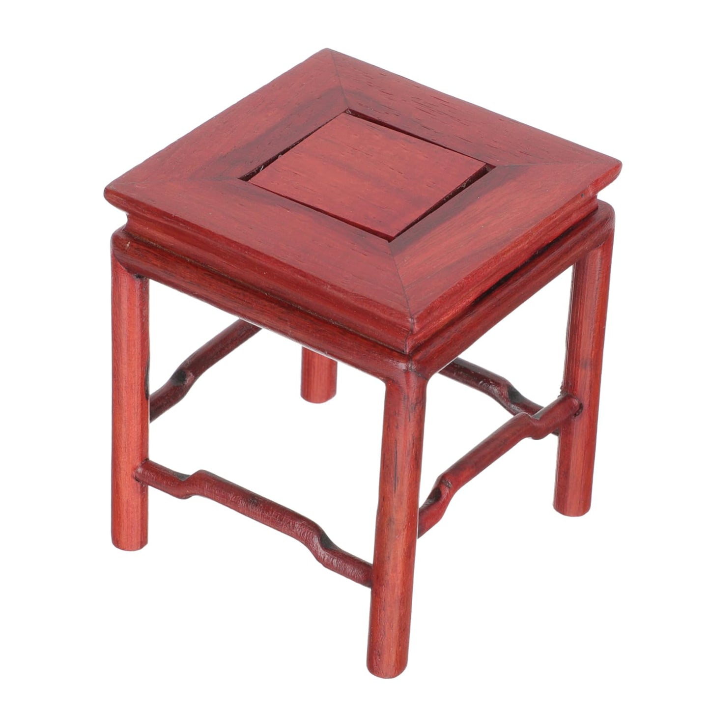 PRETYZOOM Handcrafted Flower Pot Base for Indoor Plants Office Bonsai Adornment Base Plant Stand