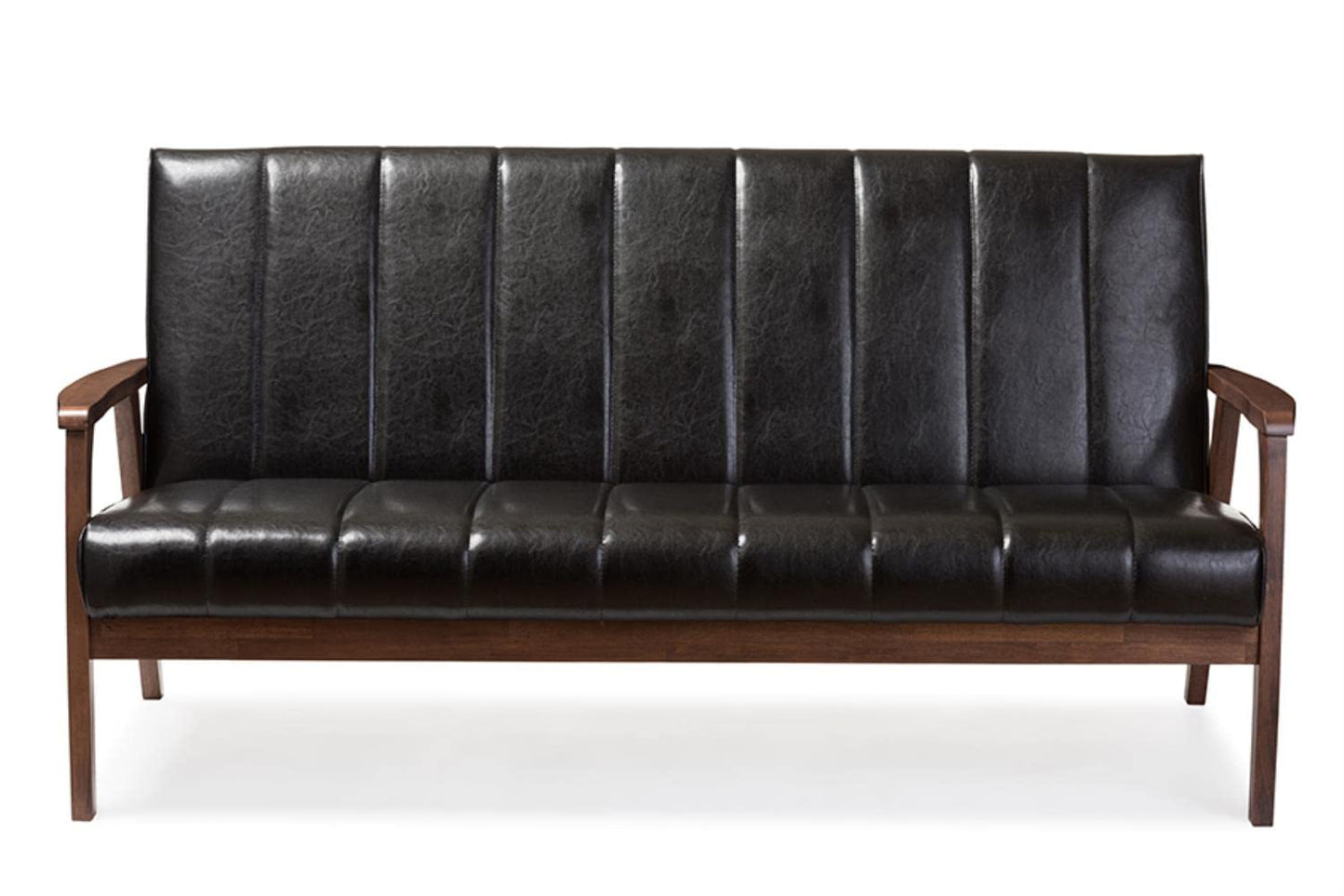 Baxton Studio Modern Sofa, Chair and Accessories Bundle