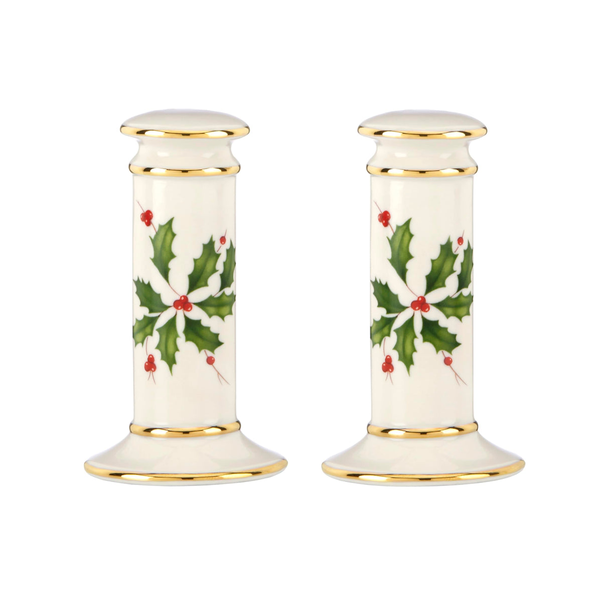 Lenox 840149 Holiday Salt & Pepper Set, Christmas Hosting