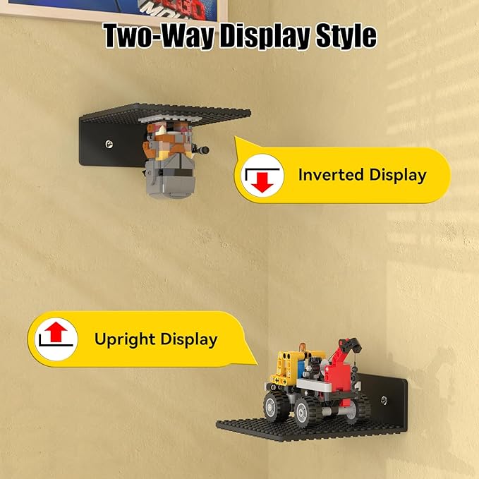 BlissBox 6-Pack Floating Shelves