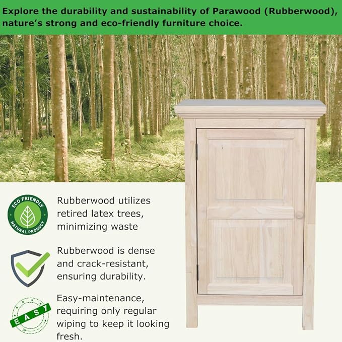 International Concepts Home Accents Unfinished 36" Single Jelly Cabinet